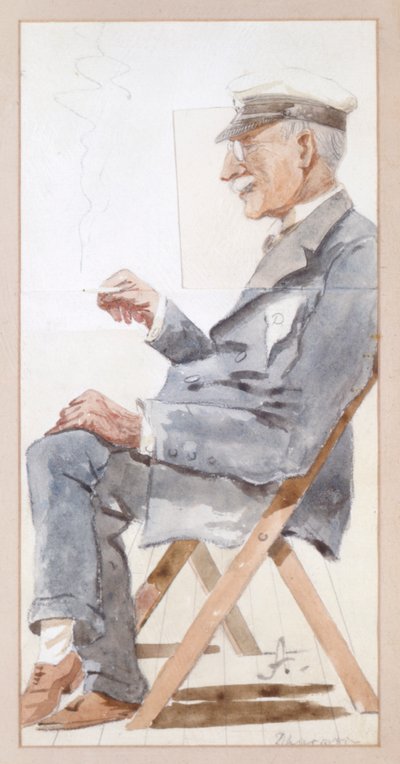 Portret van Windham, 4e Graaf van Dunraven, begin 20e eeuw door Lord Arnold Albermarle