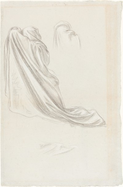 Studie voor "De Wijze en Dwaze Maagden" door Lord Leighton Frederic