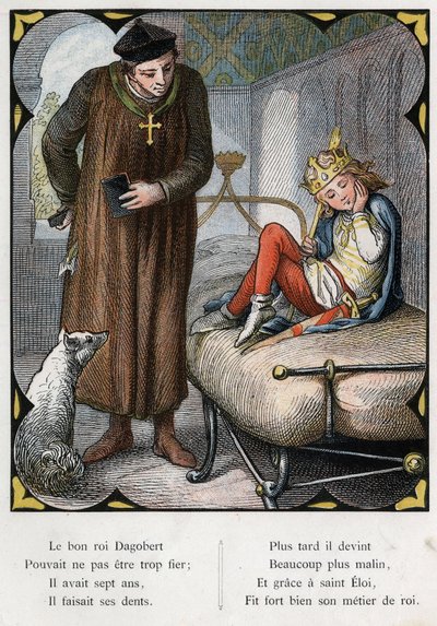 Illustratie door Lorenz Frolich (1820-1908) voor het populaire lied 