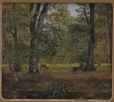 Charlottenlund Bos, ten noorden van Kopenhagen door Lorenz Frølich