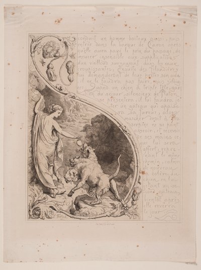 Illustratie nr. 17 bij "L`Amour et Psyché" door Lorenz Frølich