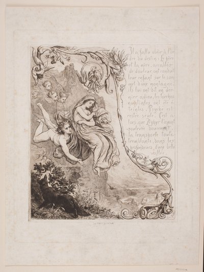 Illustratie nr. 4 voor "L`Amour et Psyché" door Lorenz Frølich