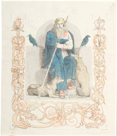 Odin door Lorenz Frølich