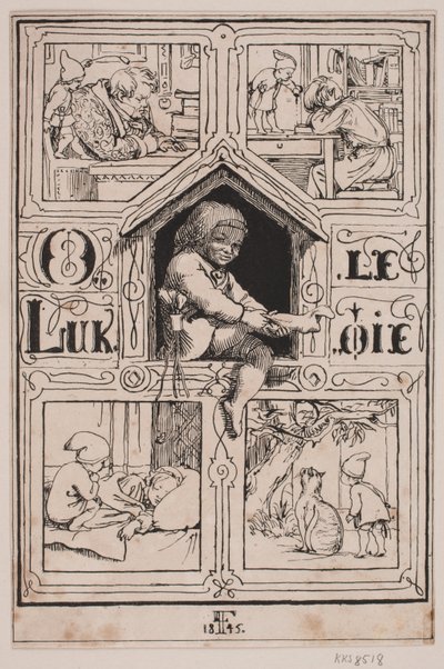 Ole Lukøje door Lorenz Frølich
