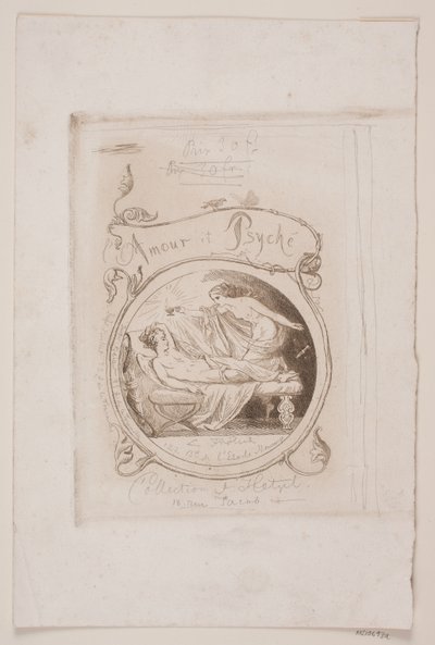 Omslag voor "L`Amour et Psyché" door Lorenz Frølich
