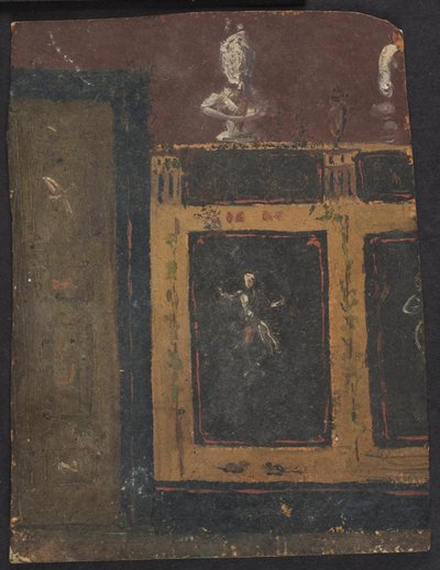 Muurdecoraties voor Valhøj 1838/1839 door Lorenz Frølich