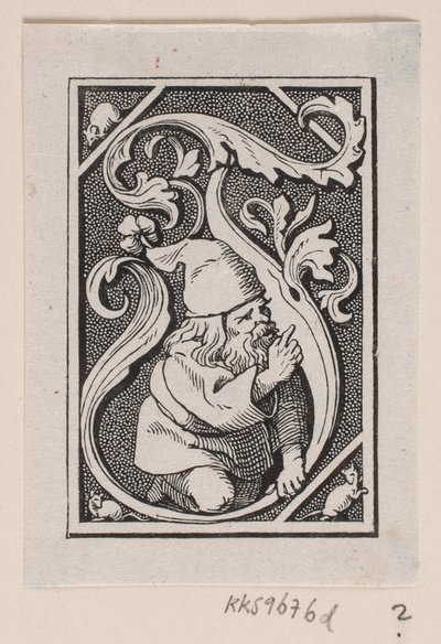 Vignet met Kabouter door Lorenz Frølich