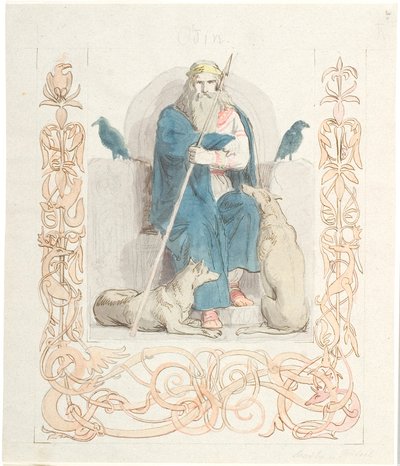 Odin door Lorenz Frølich
