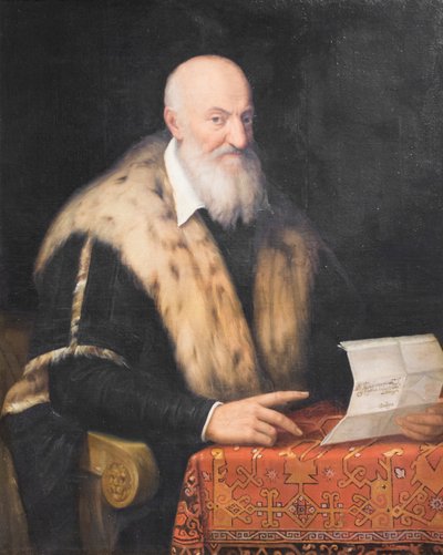 Portret van Quaranta Malvasia door Lorenzo (c.1530 76) Sabatini