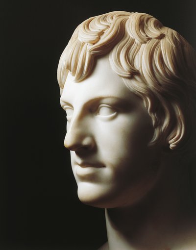 Portret van Charles Louis van Bourbon-Parma door Lorenzo Bartolini