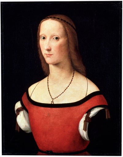 Vrouwelijk portret, ca. 1500-ca. 1506 door Lorenzo Costa