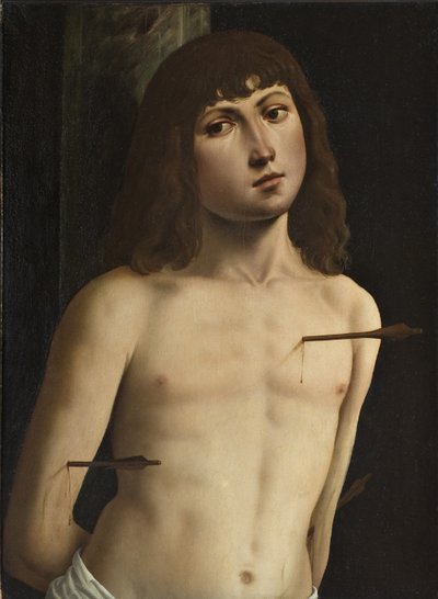 Sint Sebastiaan door Lorenzo Costa