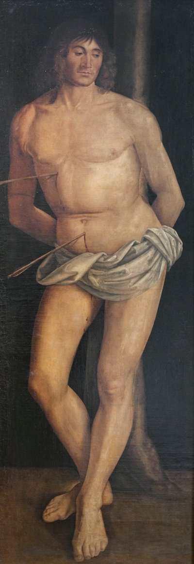 St. Sebastiaan door Lorenzo Costa