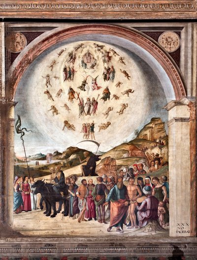 Triomf van de Dood, Allegorie van het Menselijk Leven door Lorenzo Costa