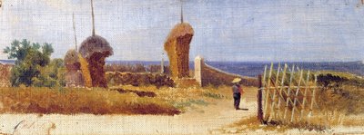 Castiglioncello, c.1862-63 door Lorenzo Gelati