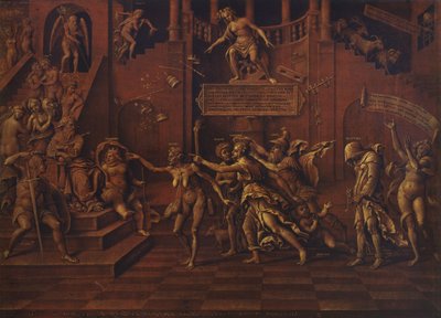 Allegorie van Fortuin door Lorenzo Leonbruno