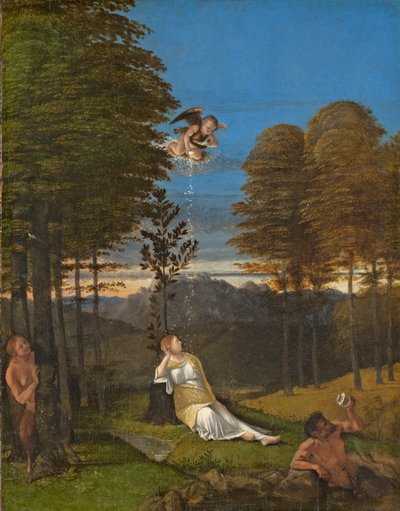 Allegorie van de kuisheid, ca. 1505 door Lorenzo Lotto