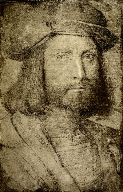 Hoofd van een vreemdeling door Lorenzo Lotto