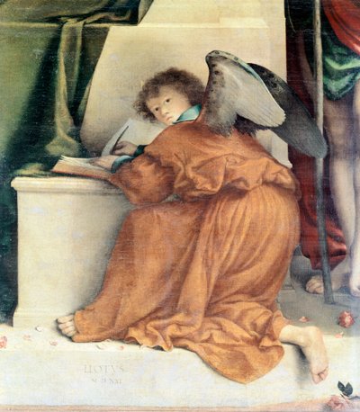 San Bernardino altaarstuk door Lorenzo Lotto