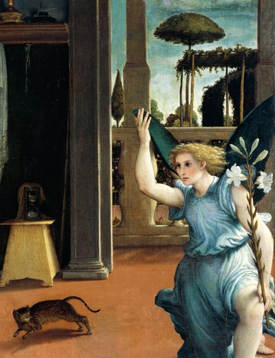 De Annunciatie van Recanati, circa 1532 door Lorenzo Lotto