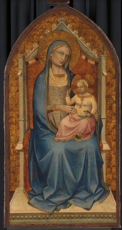 Maagd en Kind door Lorenzo Monaco (school of)