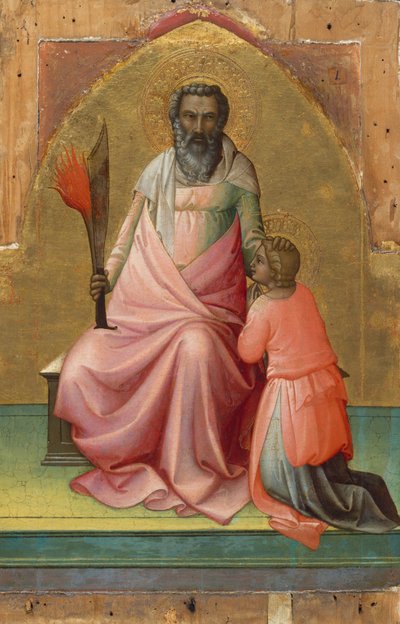 Abraham, ca. 1408-10 door Lorenzo Monaco