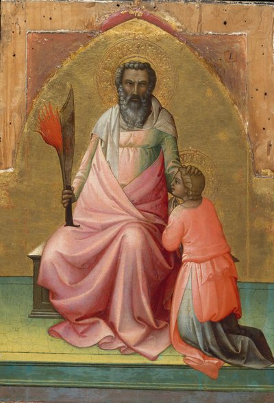 Abraham, ca. 1408-10 door Lorenzo Monaco