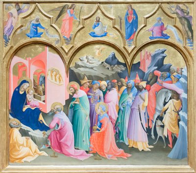 Aanbidding der wijzen door Lorenzo Monaco