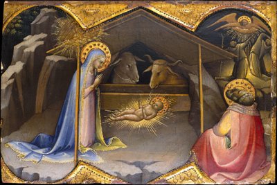 Geboorte van Christus door Lorenzo Monaco