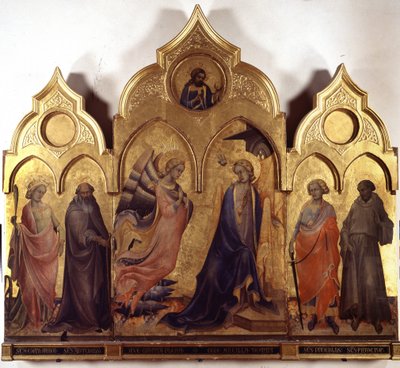 De Annunciatie door Lorenzo Monaco