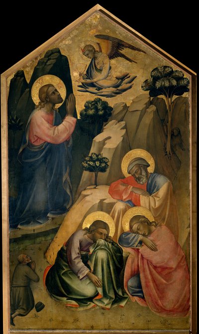 Gebed in de Tuin van Olijven door Lorenzo Monaco