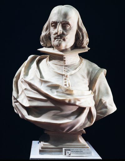 Marmeren buste van Domenico Petra, door Lorenzo Vaccaro door Lorenzo Vaccaro