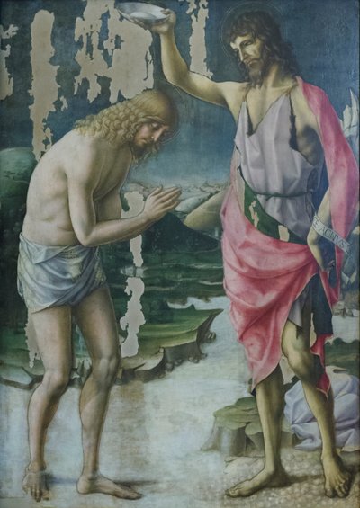 De doop van Christus, Lorenzo d