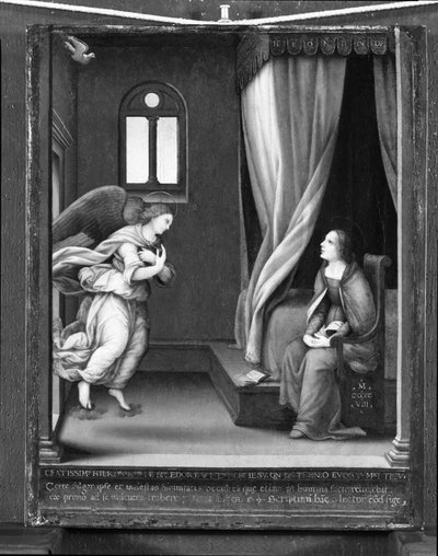 De Annunciatie door Lorenzo di Credi