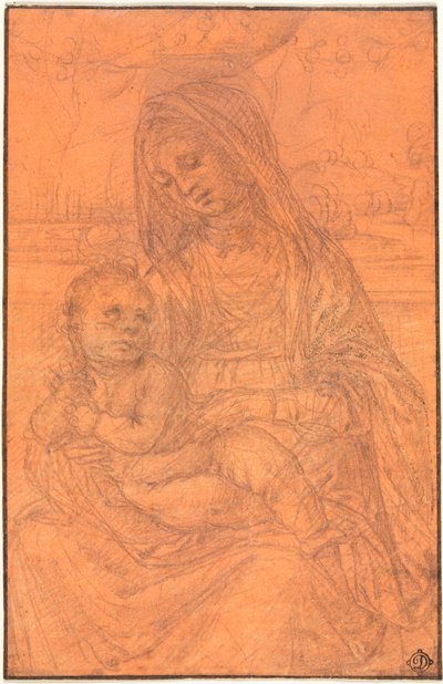 De Maagd en het Kind, ca. 1510 door Lorenzo di Credi