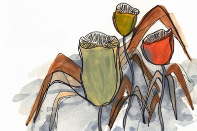 Ingetogen bloemmotieven door Lori Ann Folz