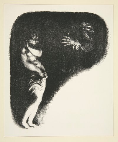 Programma voor Le Théâtre Libre door Louis Anquetin