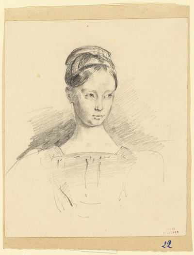 Celeste Richomme door Louis Antoine Leon Riesener