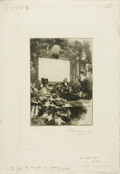 In de Chat Noir door Louis Auguste Lepère