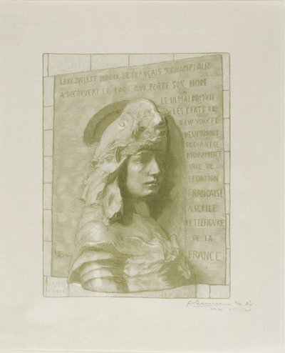 Frankrijk door Louis Auguste Lepère