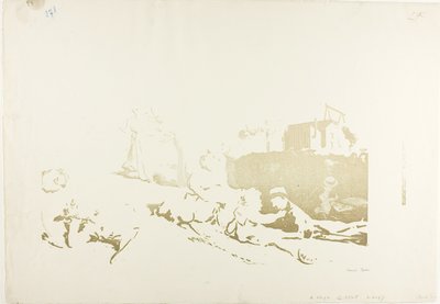 Modern bucolisch door Louis Auguste Lepère