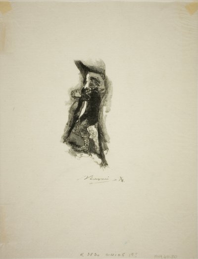De pas van de zeven spelonken door Louis Auguste Lepère