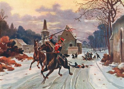 Een Hinderlaag in de Frans-Pruisische Oorlog door Louis Baader
