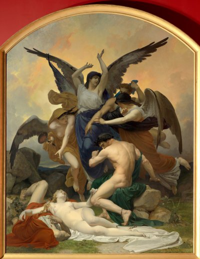 Het berouw, 1875 door Louis Baader