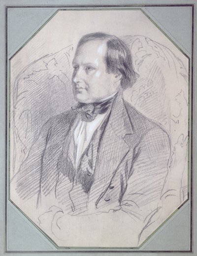 Victor Hugo (1802-85), 1843 door Louis Boulanger