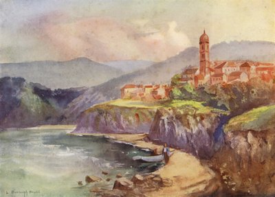 Tirnovo vanaf de Rivier door Louis Burleigh Bruhl