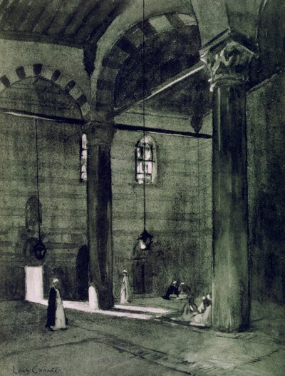 Al-Rifai Moskee, Caïro, Egypte, 1928 door Louis Cabanes
