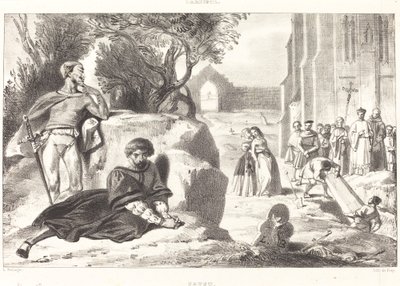 Scènes uit Faust door Louis Candide Boulanger