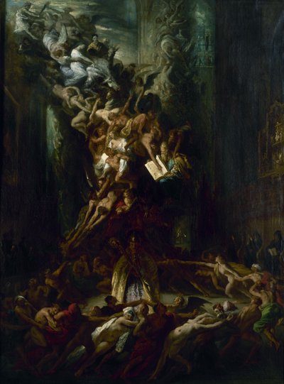 De ronde van de sabbat, ca. 1861 door Louis Candide Boulanger