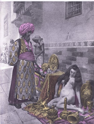 Osbech en de gevangenen door Louis Chalon